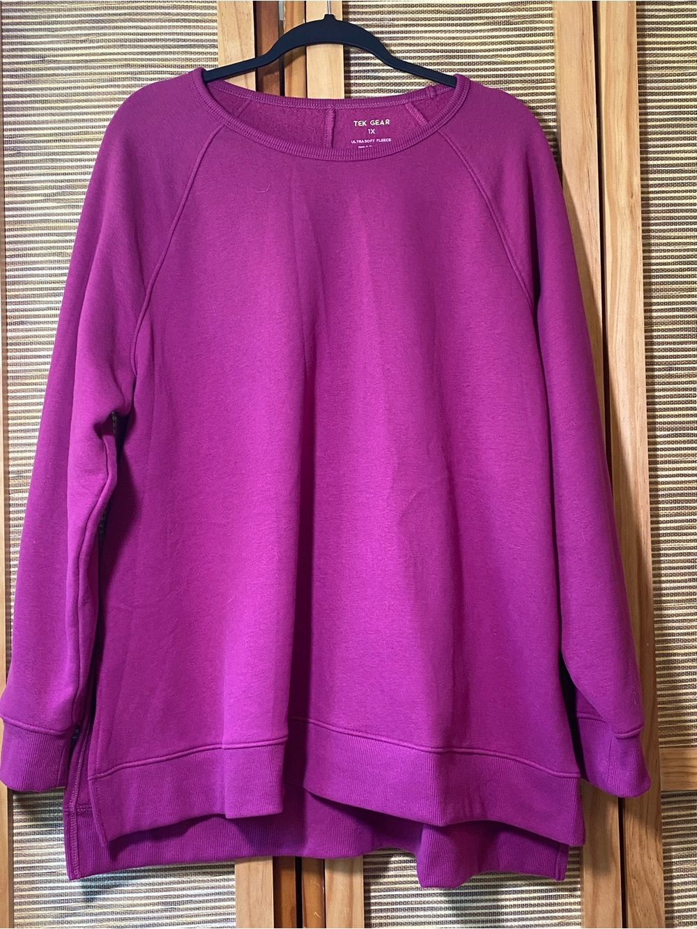 Tek Gear cozy fleece tunic Sz 1X